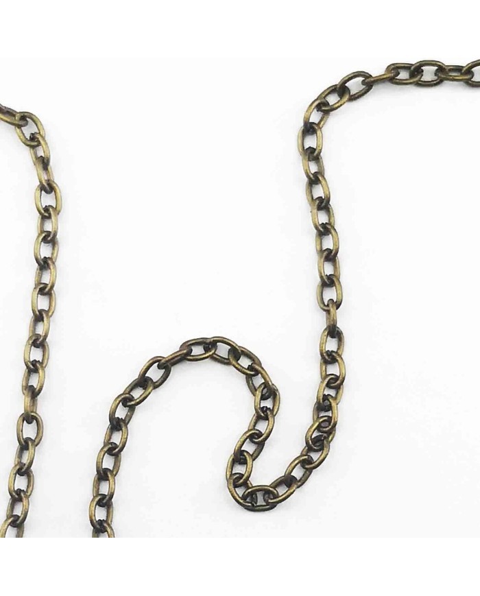 Kolye Zinciri Antik Sarı Kaplama 2.29mm - 100mt