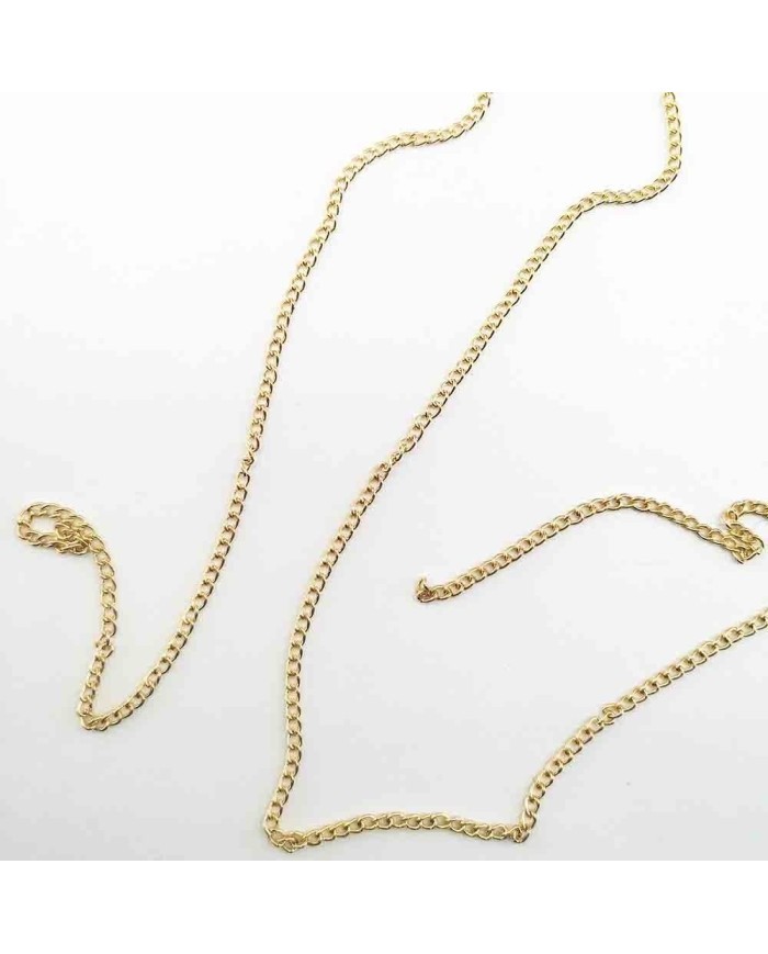 Kolye Zinciri Gold Kaplama 2.28mm - 5 mt