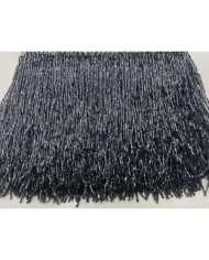 Boncuklu 15 cm - Püskül Saçak Lacivert 10 Mt