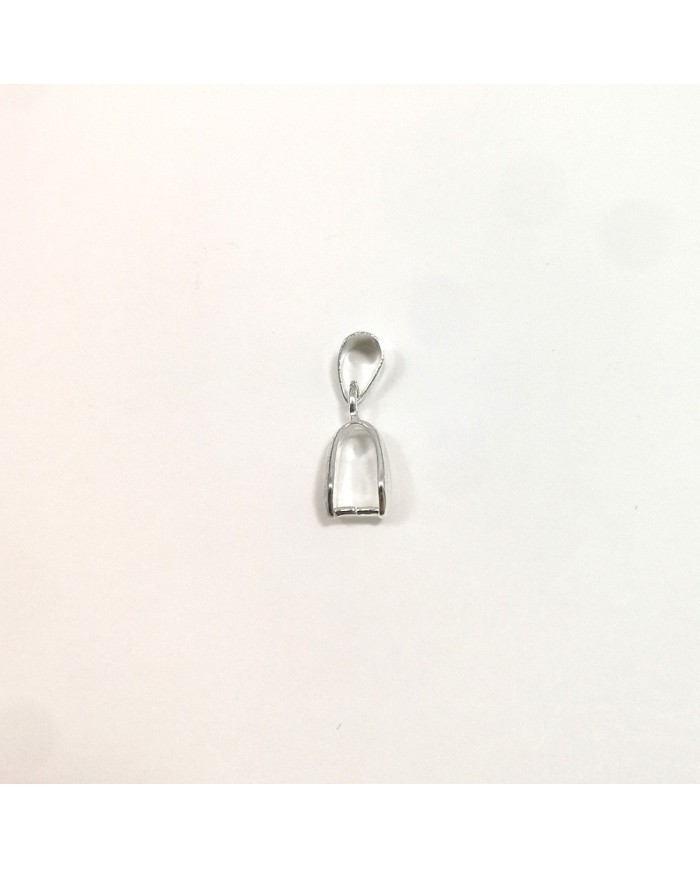 Reçine Epoksi Takı Kıskacı - Gümüş - 6.5 mm - 5 Adet