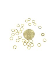 Kolye küpe Halkası Nikel - 250 Adet - Rose