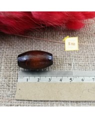 5no - Ahşap Boncuk - 1 Kg - Siyah