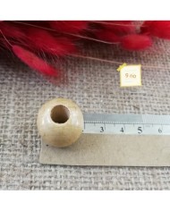 Ahşap Boncuk - 1 Kg -No:9 - Siyah