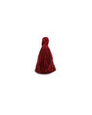 100 ADET - Mini Boy Püskül - 3cm - Bordo
