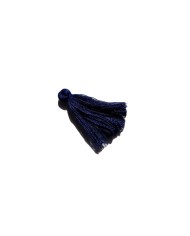 100 ADET - Mini Boy Püskül - 3cm - Lacivert