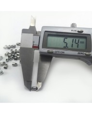 5 mm Huni Boncuk Kapak - Boncuk Şapkası - 10 Adet