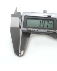 Huni Boncuk Kapak - Boncuk Şapkası - 6 mm - Gold -  10 Adet