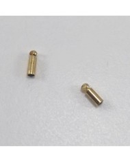 Huni Boncuk Kapak - Boncuk Şapkası - 6 mm - Gold -  10 Adet