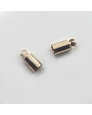 Huni Boncuk Kapak - Boncuk Şapkası - 9 mm - Rose- 25 Adet