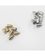 Huni Boncuk Kapak - Boncuk Şapkası - 9 mm - Gold - 25 Adet