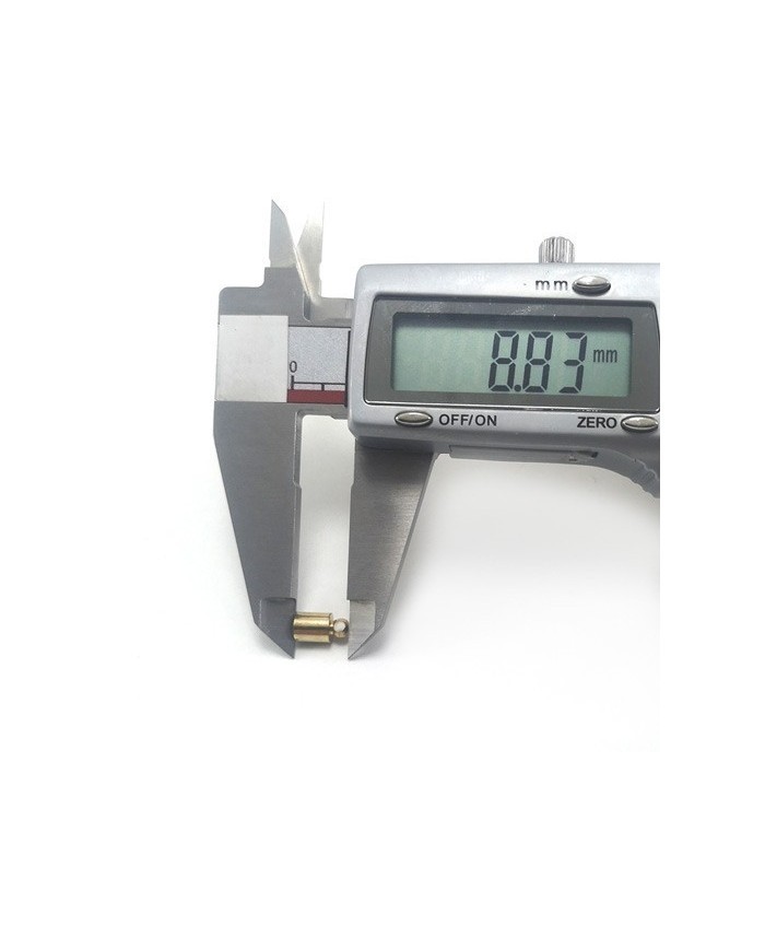Huni Boncuk Kapak - Boncuk Şapkası - 9 mm - Gold - 25 Adet