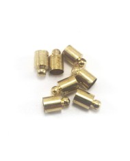 Huni Boncuk Kapak - Boncuk Şapkası - 9 mm - Gold - 25 Adet