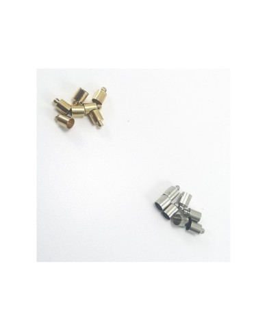 10 mm Huni Boncuk Kapak - Boncuk Şapkası -  Gold - 50 Adet