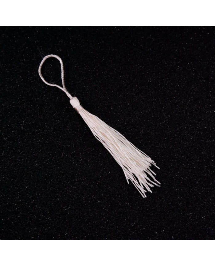 50 ADET - İTHAL PÜSKÜL - 8 CM - BEYAZ