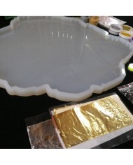 Tepsi Kalıbı Reçine Epoksi Seti T1 - A93 1. Boya Rengi Seçiniz Kırmızı 2. Boya Rengi Seçiniz Beyaz