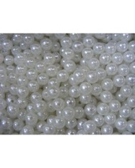 Plastik Lüks İnciler 4 mm 500 Gr