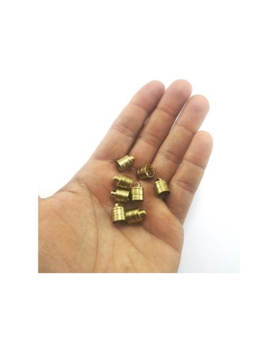 12 mm Huni Boncuk Kapak - Boncuk Şapkası - 25 Adet