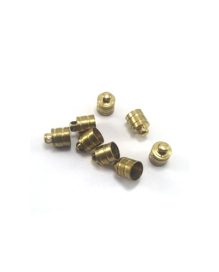 12 mm Huni Boncuk Kapak - Boncuk Şapkası - 25 Adet