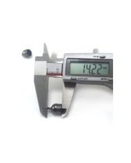 14 mm Huni Boncuk Kapak - Boncuk Şapkası - Füme - 25 Adet