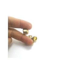 12mm Huni Boncuk Kapak - Boncuk Şapkası - Gold - 25 Adet