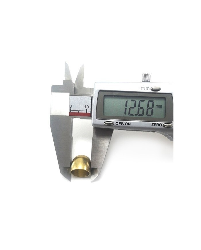 12mm Huni Boncuk Kapak - Boncuk Şapkası - Gold - 25 Adet