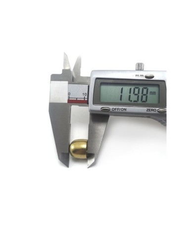 12mm Huni Boncuk Kapak - Boncuk Şapkası - Gold - 25 Adet