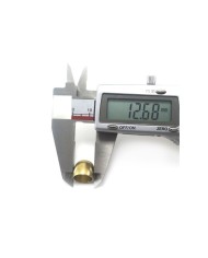 12mm Huni Boncuk Kapak - Boncuk Şapkası - Gold - 50 Adet