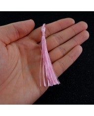 50 adet - İthal Püskül - 8 cm -Pembe