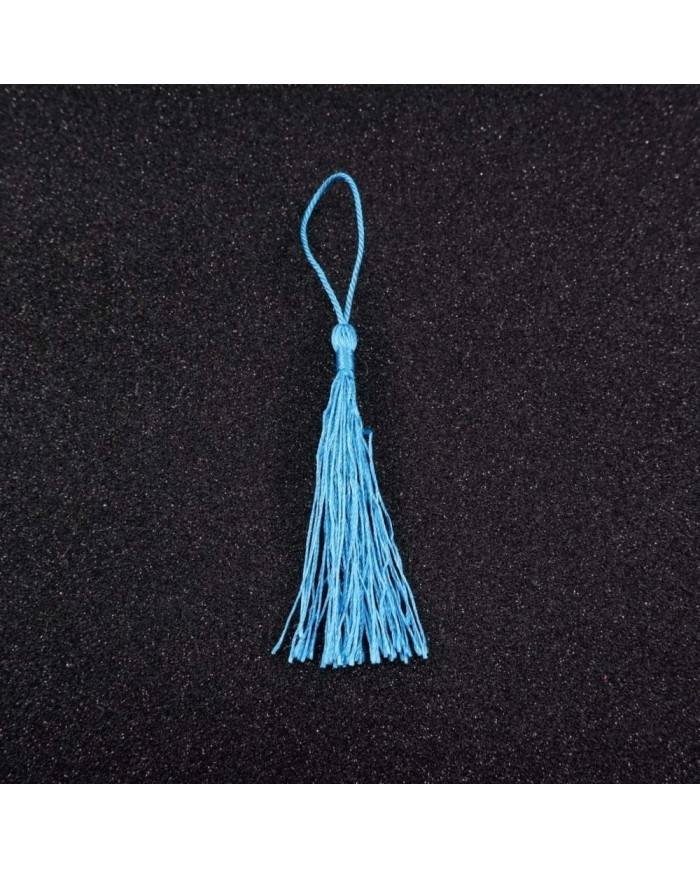 50 ADET - İTHAL PÜSKÜL - 8 CM - MAVİ