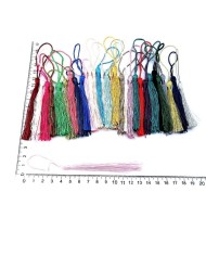 50 ADET - İTHAL PÜSKÜL - 8 CM - BEJ