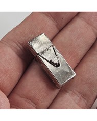 Metal Klipsli Çok Amaçlı Kapama - Gümüş