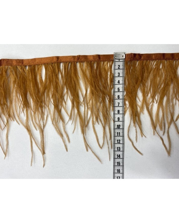 Deve Kuşu Tüyü Taba Rengi 1 Metre