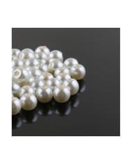 Plastik Lüks İnciler 4 mm 500 Gr