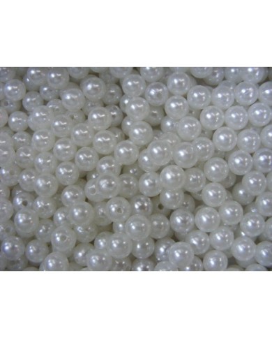 Plastik Lüks İnciler 4 mm 500 Gr