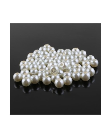 Plastik Lüks İnciler 4 mm 500 Gr