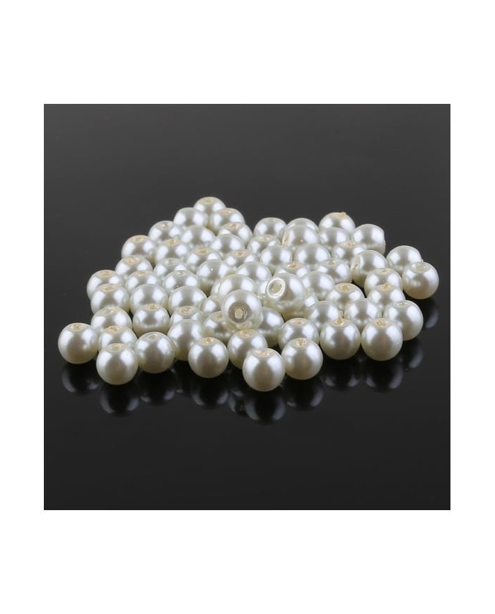 Plastik Lüks İnciler 4 mm 500 Gr