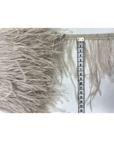 Deve Kuşu Tüyü Duman Rengi 1 Metre