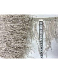 Deve Kuşu Tüyü Duman Rengi 1 Metre