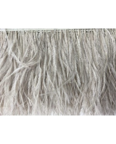 Deve Kuşu Tüyü Duman Rengi 1 Metre