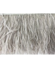 Deve Kuşu Tüyü Duman Rengi 1 Metre