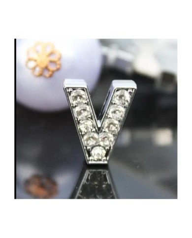 Taşlı Harf - V Harfi -2 Adet