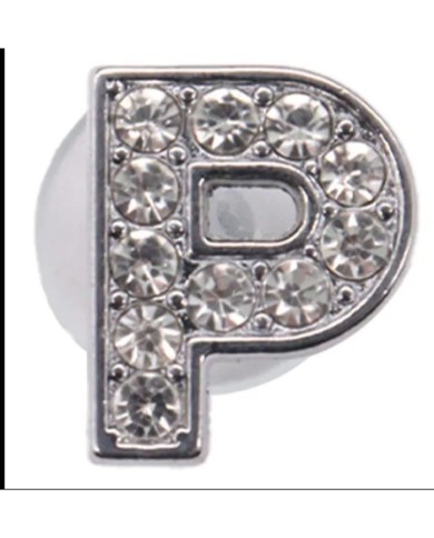 Taşlı Harf - P Harfi -2 Adet