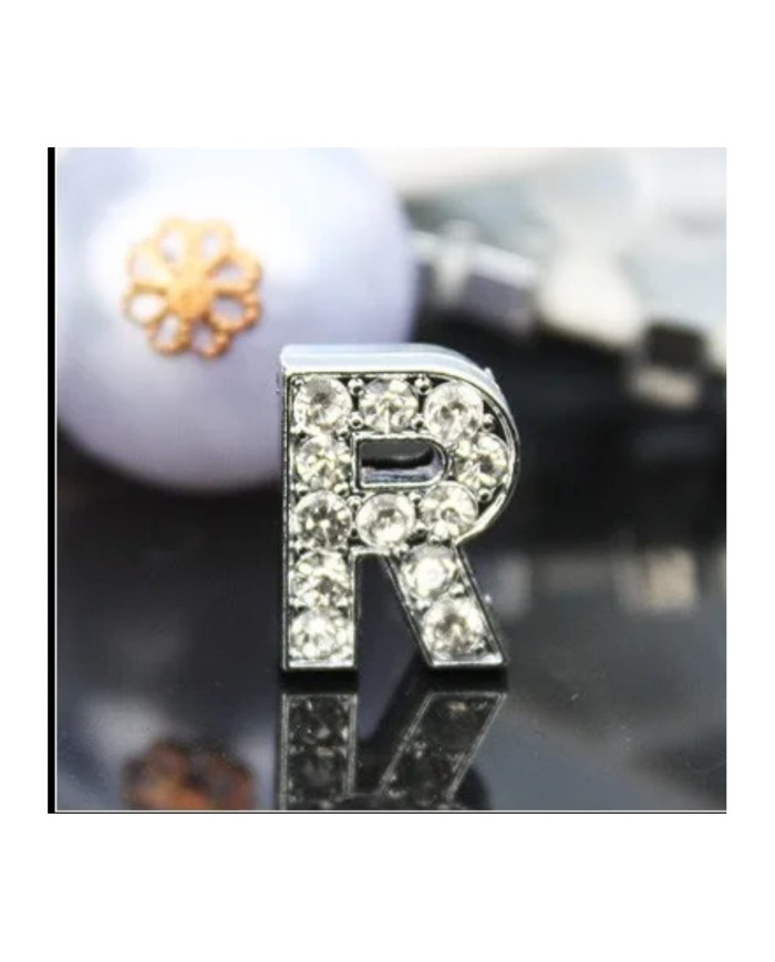 Taşlı Harf - R Harfi -2 Adet