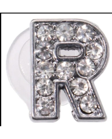 Taşlı Harf - R Harfi -2 Adet