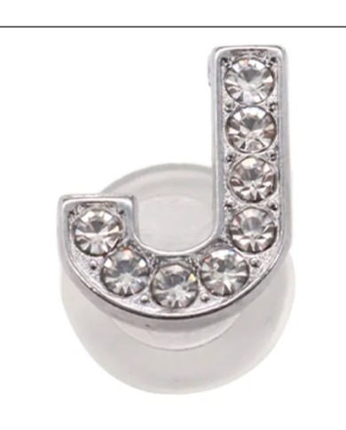 Taşlı Harf - J Harfi -2 Adet