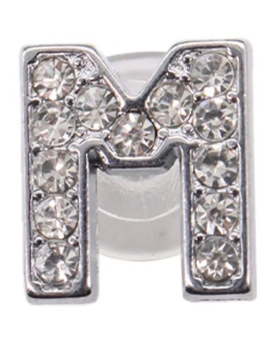 Taşlı Harf - M Harfi - 2 Adet