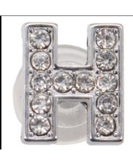 Taşlı Harf - H Harfi - 2 Adet