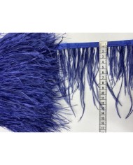 Deve Kuşu Tüyü Lacivert 1 Metre
