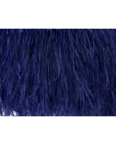 Deve Kuşu Tüyü Lacivert 1 Metre