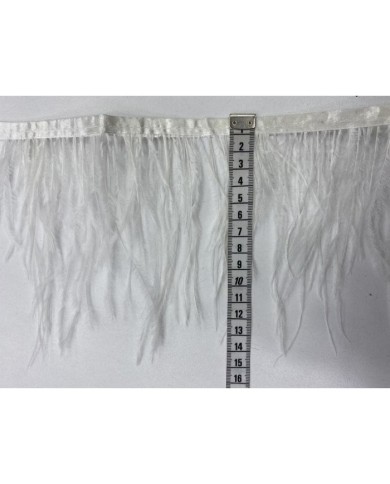 Deve Kuşu Tüyü Kırık Beyaz 1 Metre